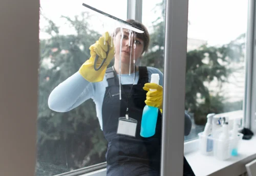Nettoyage de vitres intérieures et extérieures à Sazilly
